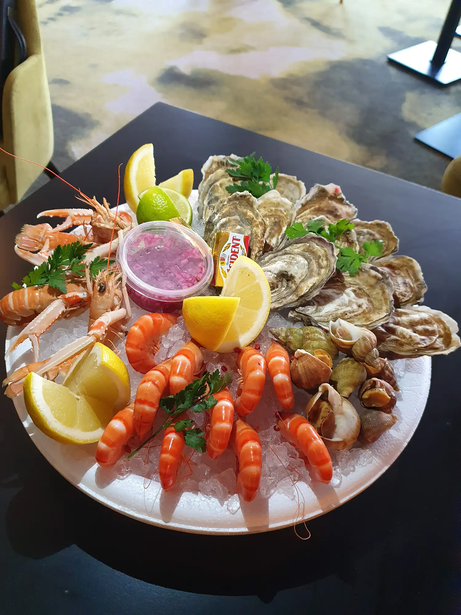 Plateaux de fruits de mer