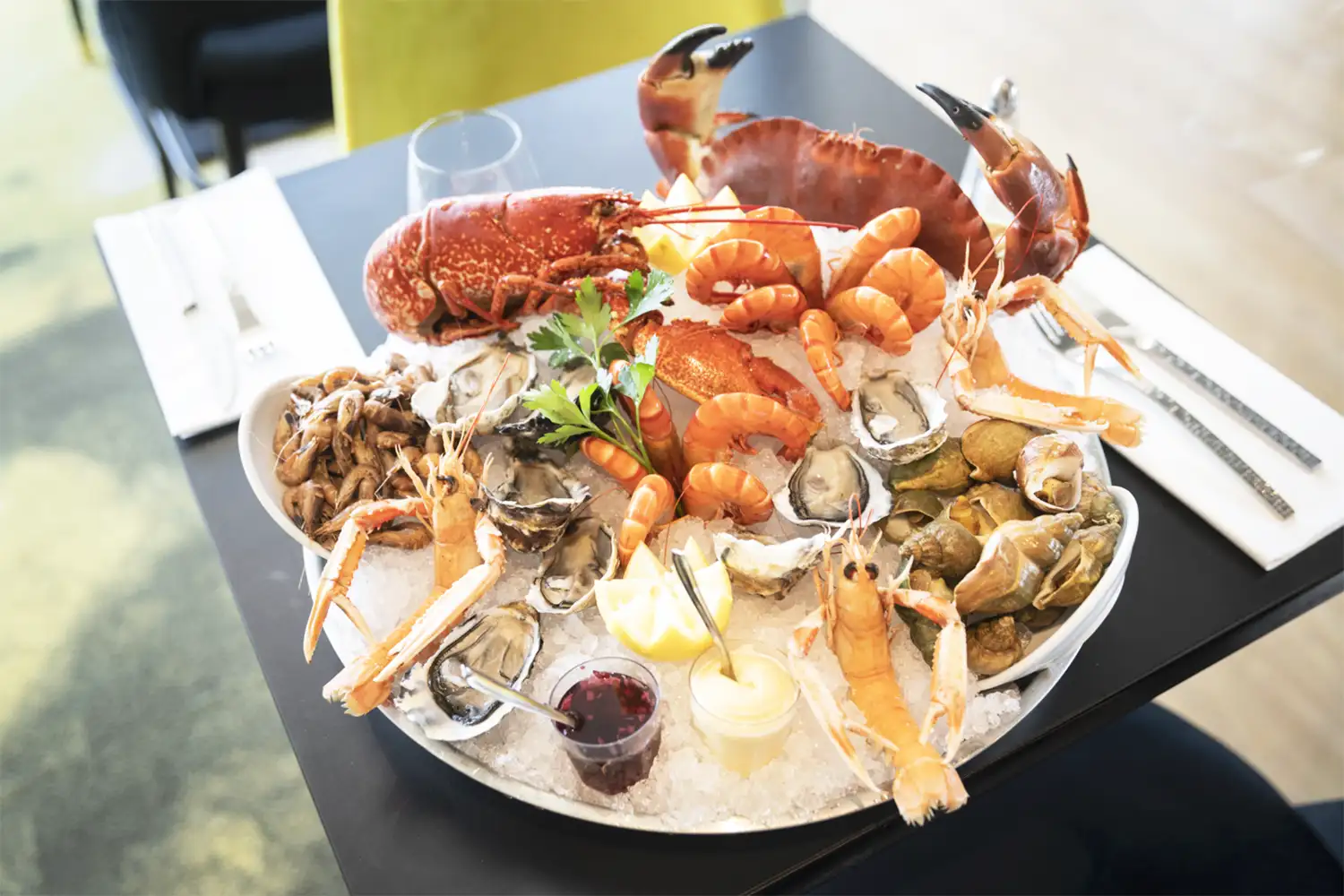 Plateaux de fruits de mer